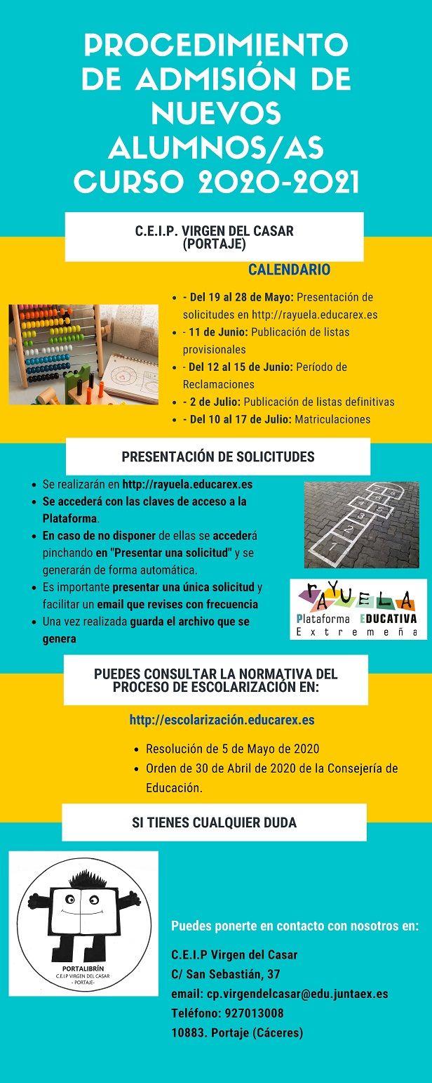 procedimiento de admisión de nuevos alumnos as curso 2020 2021